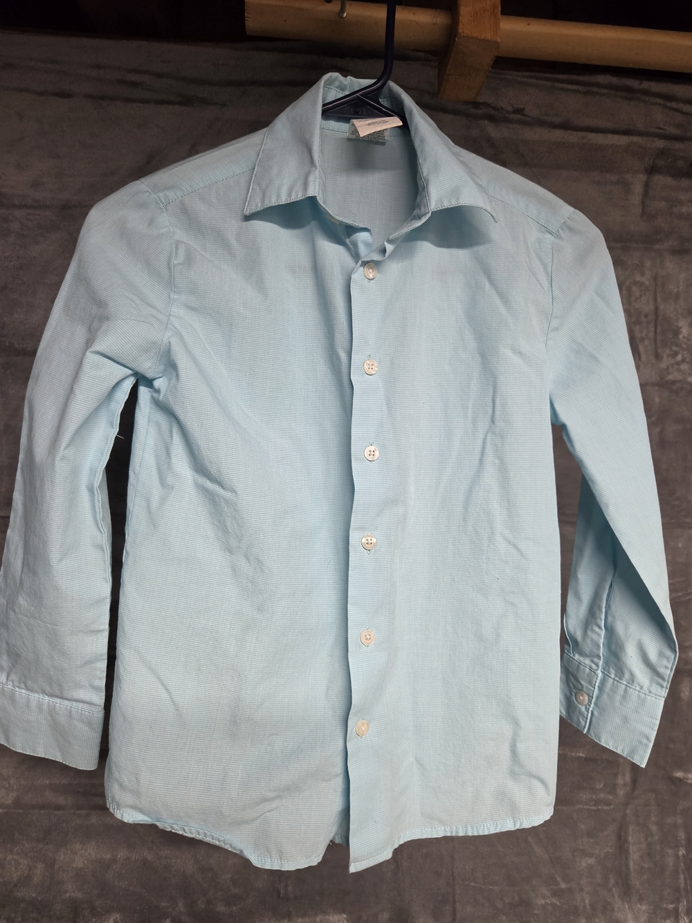 Van Heusen Light Blue/Teal Kid’s Dress Shirt